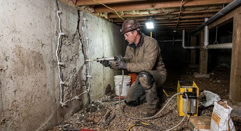 Building Foundation Repair in Greenville, SC