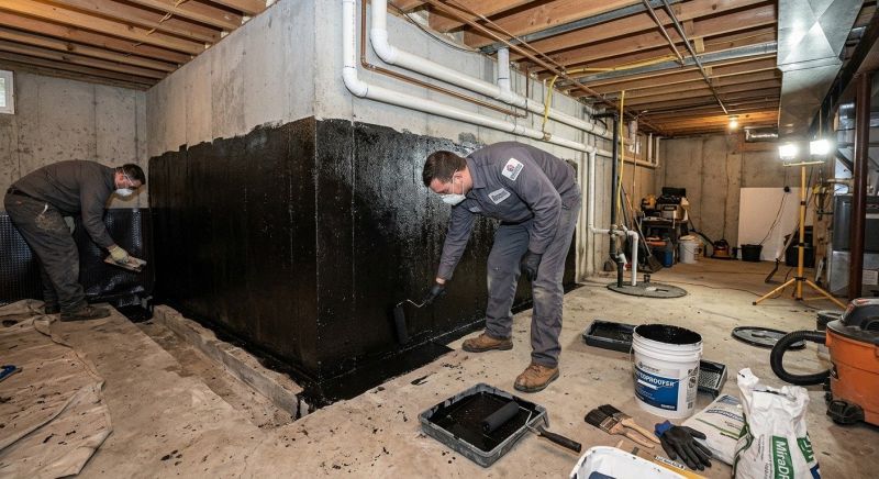 Wet Basement Solutions in Greenville, SC